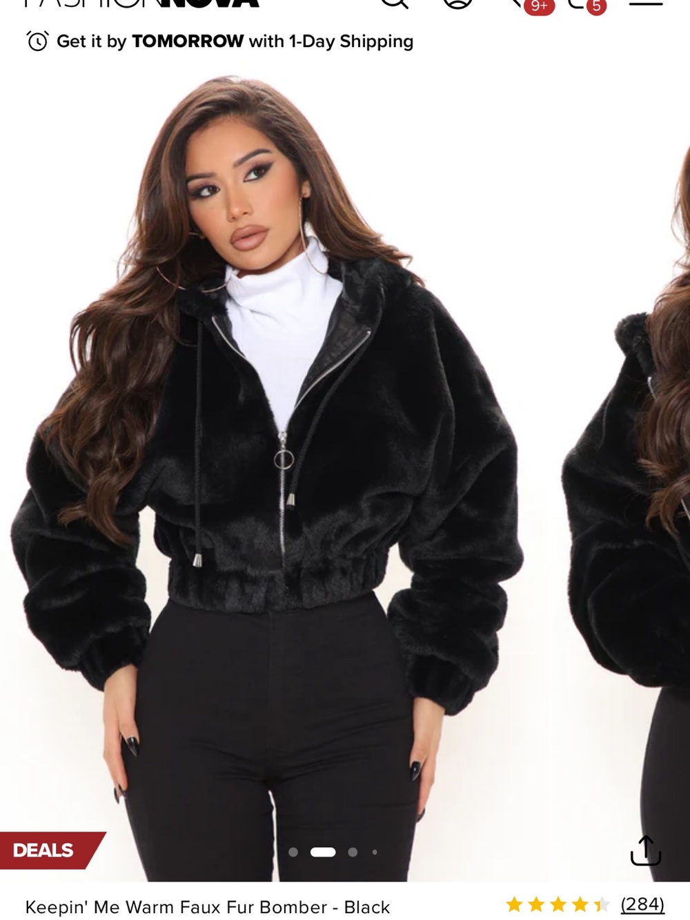 FASHION NOVA JACKET - Picture 1 of 3
